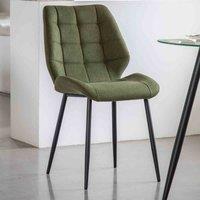 Crossland Grove Cobtree Dining Chair Bottle Green 2Pk, Green