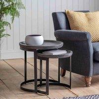 Crossland Grove Leacon Nest Of 2 Tables 480X480X500Mm, Grey