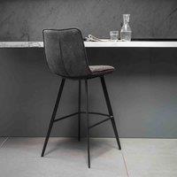 Crossland Grove Oaker Grey Stool 2Pk