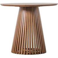 Crossland Grove Brooklyn Slatted Dining Table 900X900X760Mm