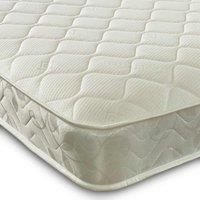 Extreme Comfort Cooltouch Essentials Long Wave Foam Free Pinna-coil Innerspring Sprung Value Eco Mattress 18Cms Deep 2Ft6 Small Single 75Cm X 190Cm, White