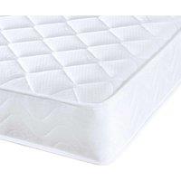 Extreme Comfort Cooltouch Essentials Diamond Foam Free Pinna-coil Innerspring Sprung Value Mattress 18Cms Deep shorty 75 X 175 , White