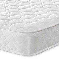 Starlight Beds Cooltouch Shell Hybrid Memory Foam & Pinna-coil Innerspring Value Mattress 18Cm Deep. Shorty Mattress - 75Cm X 175Cm, White