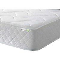 Starlight Beds Cooltouch Diamond Waves Premium Hybrid Memory Foam Pinna-coil Innerspring Mattress White Border 3FT Single, White