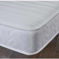 Starlight Beds Cooltouch Ortho Zoned Hybrid Memory Foam Pinna-coil Innerspring Value Mattress With White Border - Small Double, White