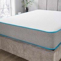 Starlight Beds Ortho Bubble Hybrid 2.5Cms Memory Foam & Pinna-coil Innerspring Premium Mattress 23Cms Deep. 4Ft6 Double Mattress - 135Cm X 190Cm, White