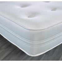 Starlight Beds Cool Tuft Comfort Memory Foam Pinna-coil Innerspring Hand-tufted Premium Mattress With White Border - King Size, White