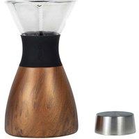 Asobu Pour Over Coffee Maker 1000Ml Wood, Brown