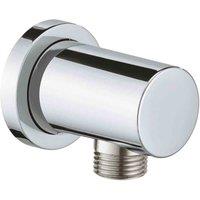 Grohe Minimalis Elbow - Circle Plate, Silver
