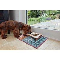 Turtle Mat Design Washable Doormat 40X60Cm Small Multi-grip Flowerfields Painterly, Multi