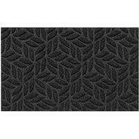 Turtle Mat Dune Indoor Outdoor Washable Doormat 45X75Cm Standard Leaves Grey, Grey