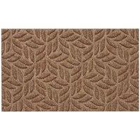 Turtle Mat Dune Indoor Outdoor Washable Doormat 45X75Cm Standard Leaves Taupe
