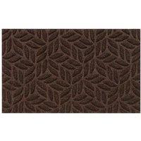 Turtle Mat Dune Indoor Outdoor Washable Doormat 45X75Cm Standard Leaves Brown, Brown