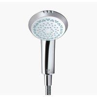 Mira Response 4 Mode Adjustable Shower Head Chrome, Silver