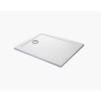 Mira Flight Low Square Shower Tray Flat Top 900X900Mm White, White