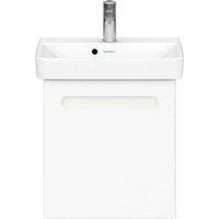 Duravit No.1 Duravit No.1 Wall Hung Vanity Unit White Matt Left Hand 440Mm, White