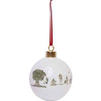 Victoria Eggs Royal Family Fine Bone China Bauble 60Mm, Multi