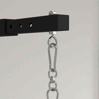 Sportnow 5-length Adjustable Punch Bag Bracket For Boxing Punching Training, Black