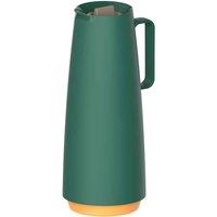 Tramontina Thermal Flask With Interior Glass Container olive Green 1.0L , Green