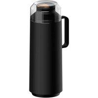 Tramontina Thermal Flask With Cup Lid And Interior Glass Container black 1.0L , Black
