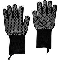 Tramontina 2 Pcs Barbecue Mitts, Black