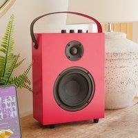 Steepletone Redefy Red wireless Bluetooth speakers, Red
