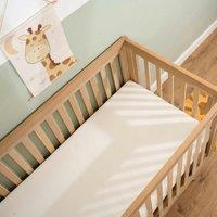 Clair De Lune 3D Mesh Reversible Cot Bed Mattress, White