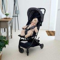 Clair De Lune Oatmeal Star Fleece Wrap Blanket 0-6 Months, Brown