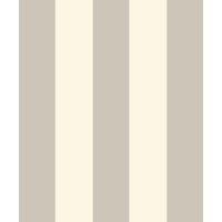 Belgravia Decor Fernhurst Wallpaper 10m x 53cm Silver / White Stripe, Silver