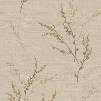 Belgravia Decor Carmella Textured Wallpaper 10m x 53cm Motif Beige