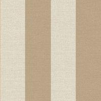 Belgravia Decor Carmella Textured Wallpaper 10m x 53cm Stripe Sand, Cream