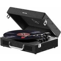 Mixx Revival 55 Stereo Vinyl Record Player Black, Black