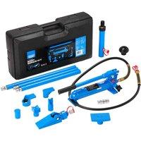 Draper Expert Hydraulic Body Repair Kit 4 Tonne 15 Piece , Blue