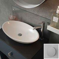 Clear Fluted Glass Bathroom Splashback With Chrome Caps 250Mm X 600Mm X 4Mm, Clear