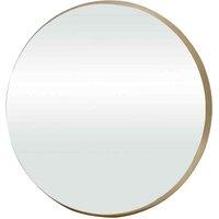 Minster Stylish Living Msl 50X50Cm Gold Bevelled Mirror, Gold