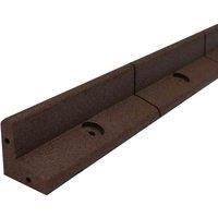 Monster Shop Flexible Lawn Edging Brown 1.2M X 8, Brown