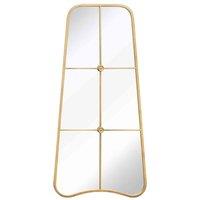Charles Bentley Copenhagen Organis Shape Weather Resistant Mirror - Gold, Gold