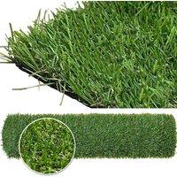 WALPLUS Artificial Grass Astro Garden Landscape Turf Westminster Classic Young - 1 Roll 400 l X100 w Cm - 20Mm Pile Height, Green