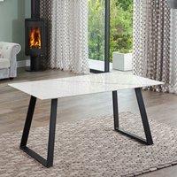 Artemis Home Siena 160Cm X 90Cm Rectangular Dining Table, White