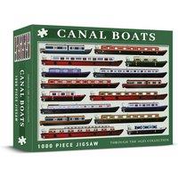 Coach House Partners Limited Canal Boats 1000 Piece Jigsaw, Multi