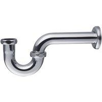 Vurtu Barkway Bottle Trap - Shallow 32Mm Diameter Chrome 978501, Silver