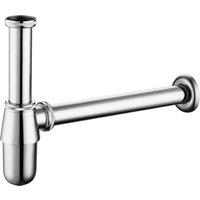 Vurtu Barkway Bottle Trap - Standard 32Mm Diameter Chrome 978502, Silver
