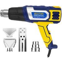 2000W Pro Heat Gun Variable Temperature Control, Blue