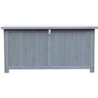 Jack Stonehouse Grey Small Wooden Garden Storage Cabinet - 300L, Grey