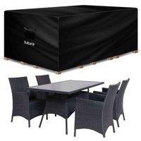 Futura Outdoor Furniture Rectangular Cover - 180X120X74Cm, Black