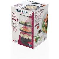 Salter Kuro 7L Food Steamer, Black