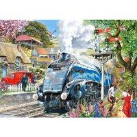 The House Of Puzzles Knight Train Big 500 Piece Jigsaw Puzzle, Multi
