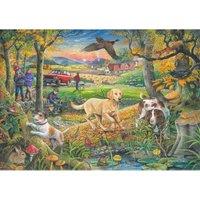 The House Of Puzzles Catch Me If You Can Big 500 Piece Jigsaw Puzzle, Multi