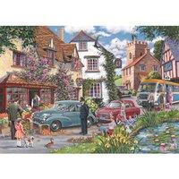 The House Of Puzzles No.25 - Traffic Jam 1000 Piece Jigsaw Puzzle, Multi