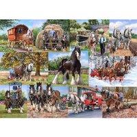 The House Of Puzzles The Heavy Mob 1000 Piece Jigsaw Puzzle, Multi